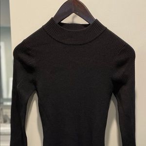 John & Jenn Midi Mock Turtleneck Dress